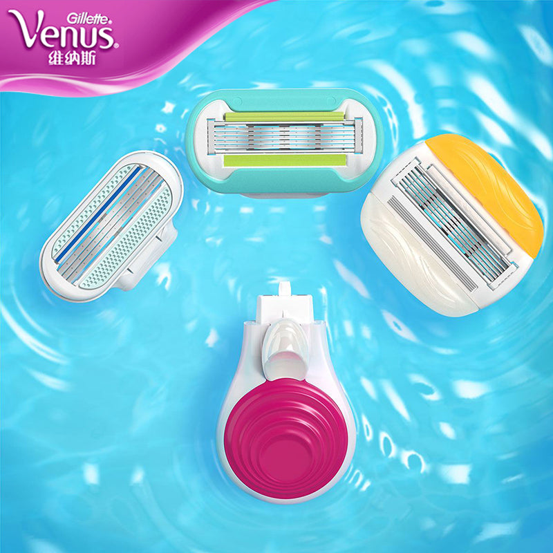 Gillette Venus Razor for Women Girls Ultra Thin Layers Blade with Lubricating Soap