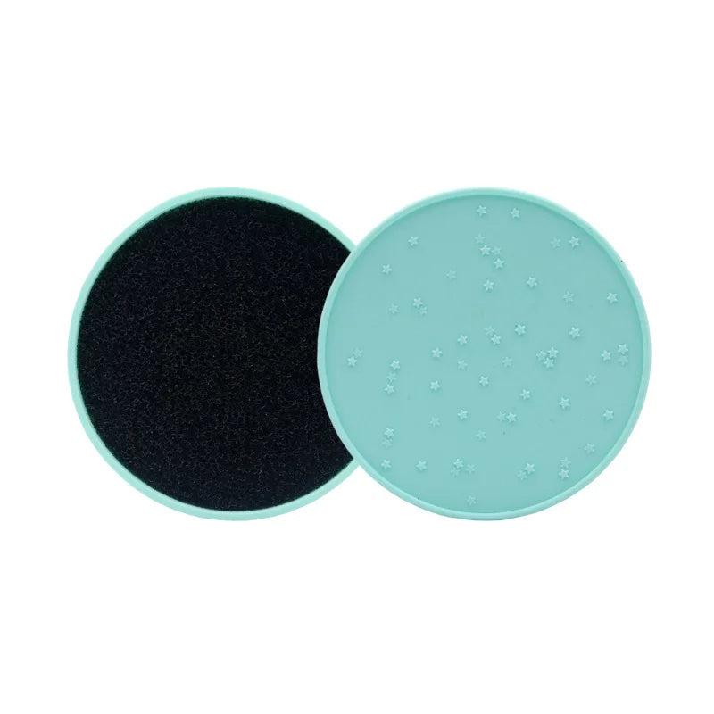 Eyeshadow Makeup Brush Cleaning Sponge Mat