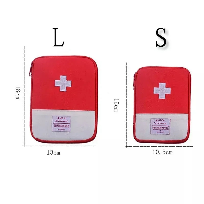 First Aid Emergency Kits Organizer Portable Medicine Bag