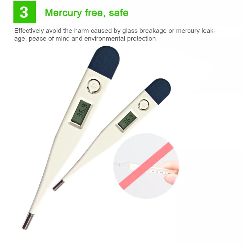 Electronic LCD Display High-Precision Measurement Smart Thermometer