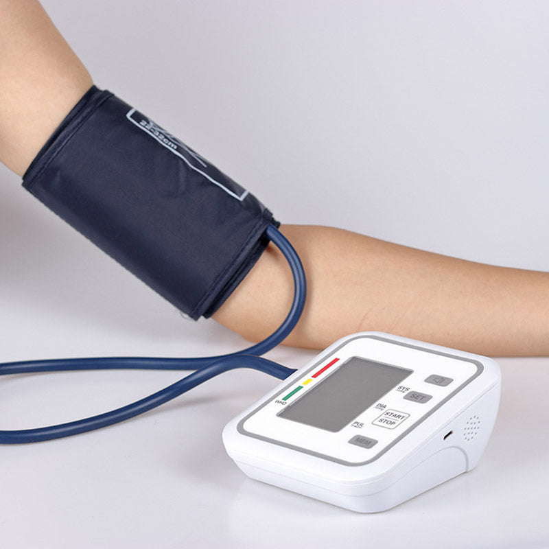 Automatic LCD Screen Phygmomanometer for Blood Pressure Monitor at home