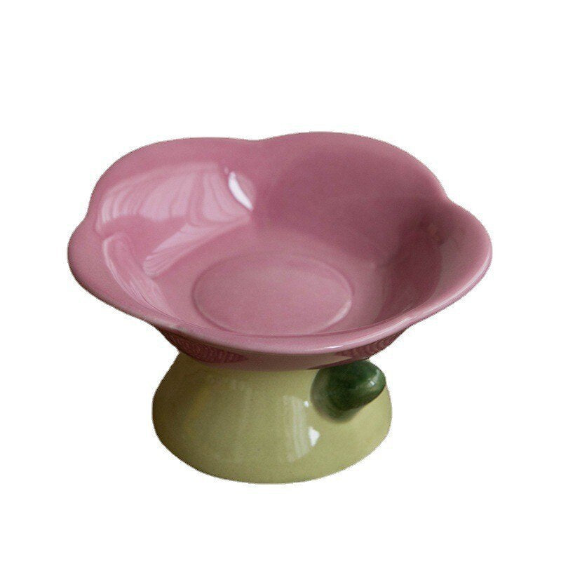 Flower Cat Bowl