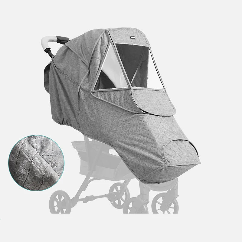 Waterproof Wind Dust Shield Baby Stroller Pushchair