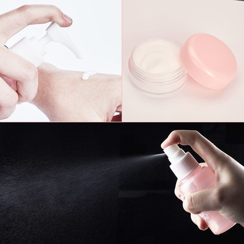 Travel Mini Makeup Cosmetic Face Cream