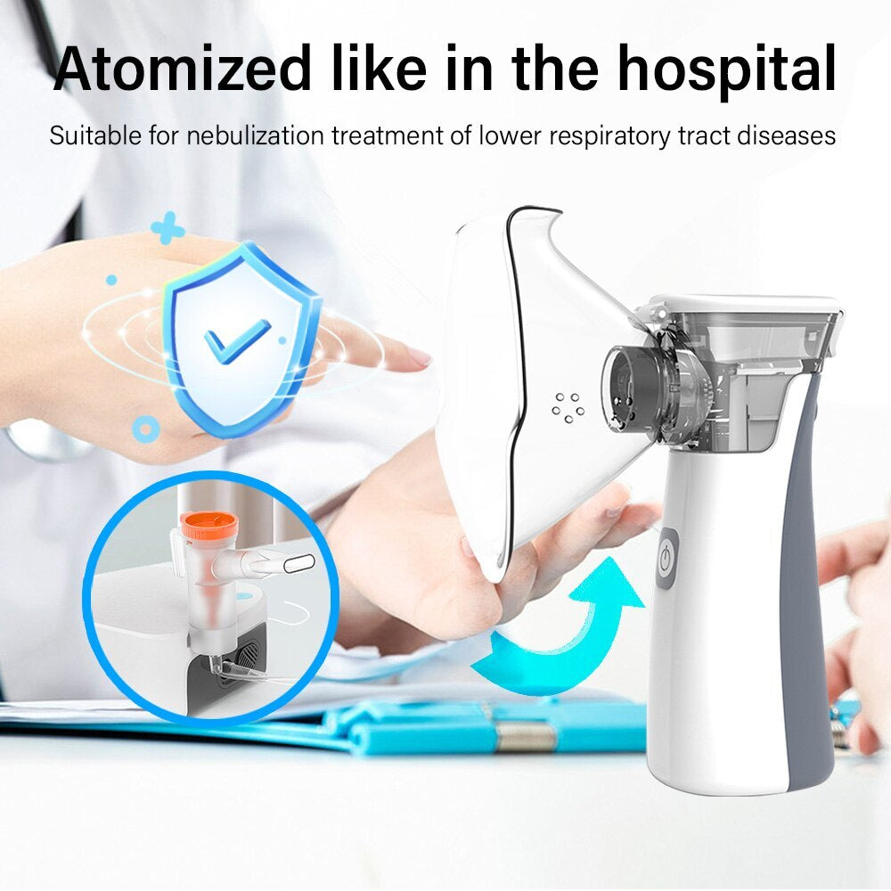 Mini Portable Nebulizer Humidifier Children Health Care