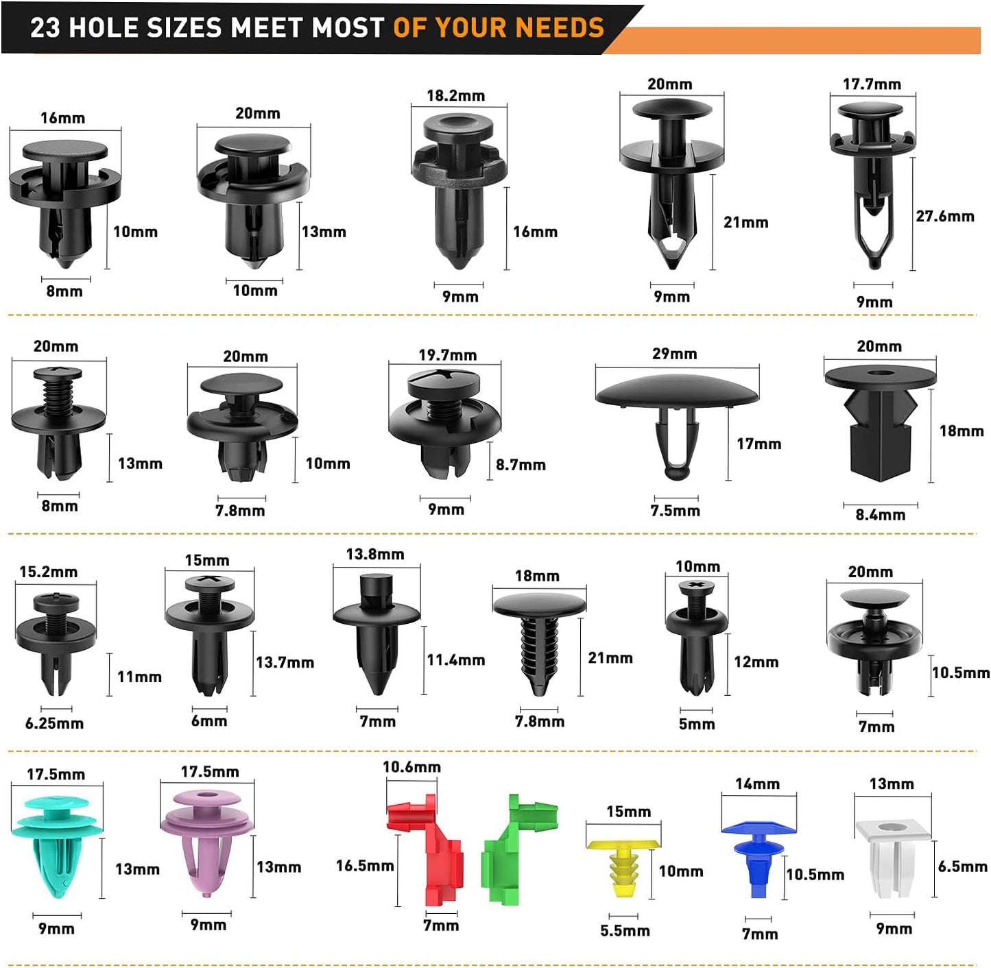 Auto Fasteners Assortment