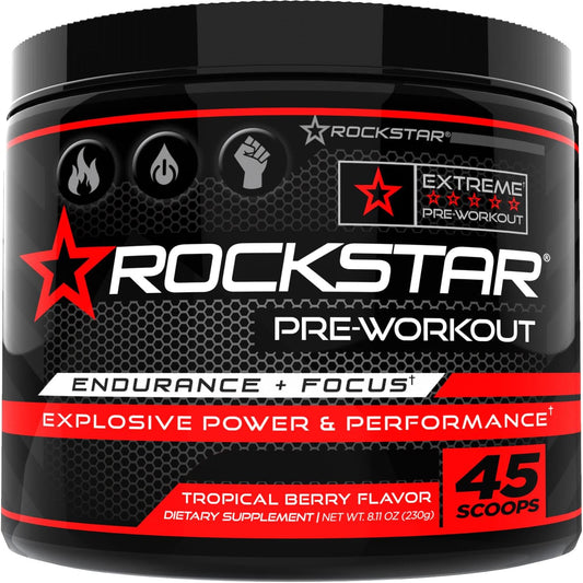 Rockstar Pre Workout - Focus