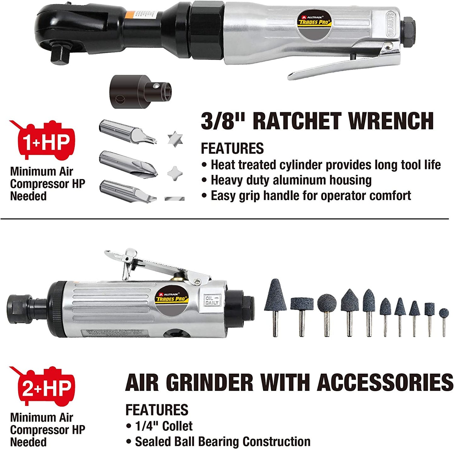 Trades Pro Air Tool and Accessories Kit