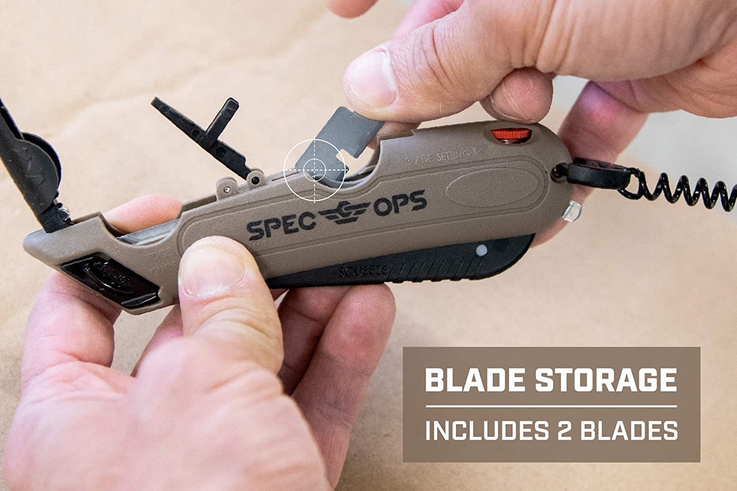 Spec Ops Tools Safety Knife Box Cutter