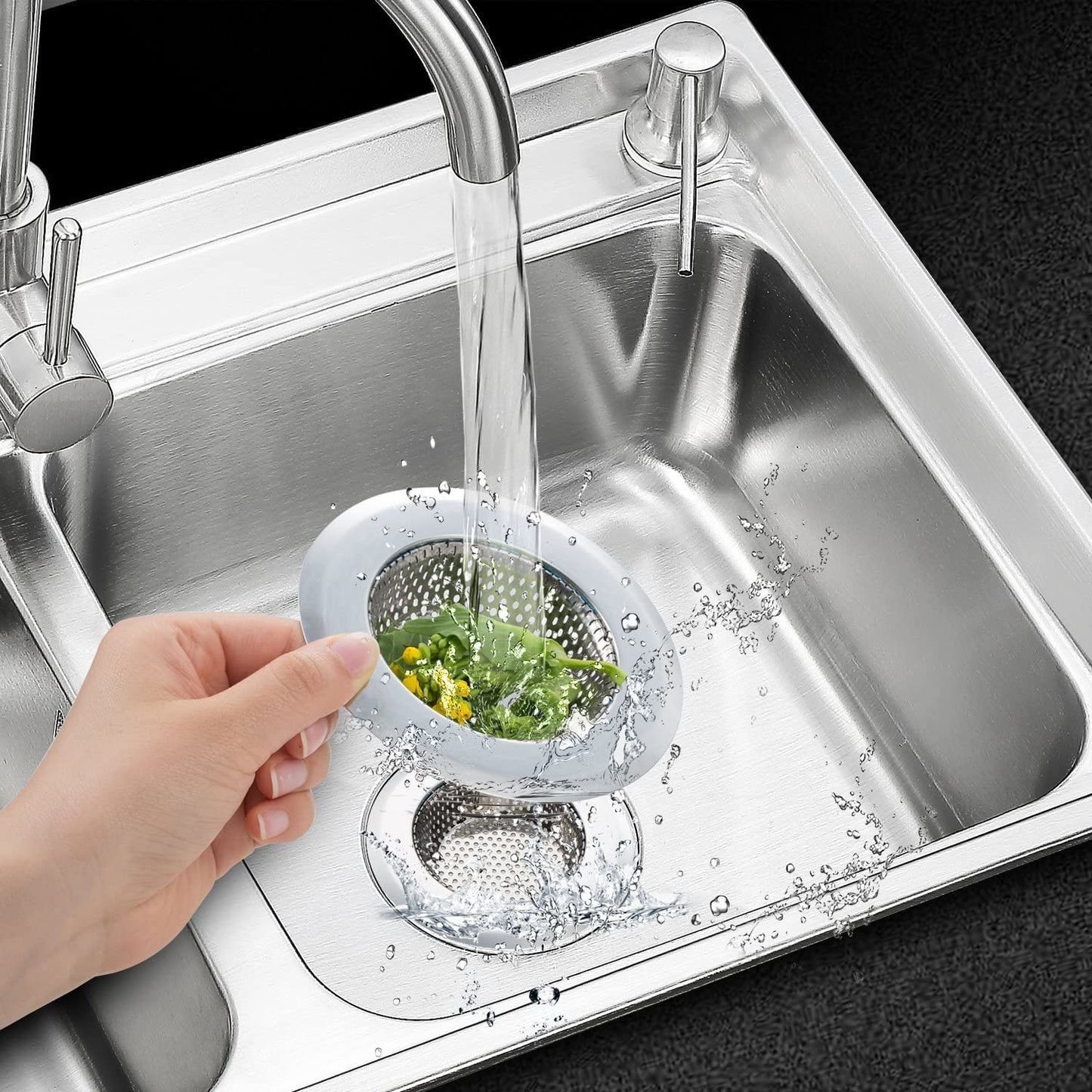 Fengbao 2PCS Kitchen Sink Straine