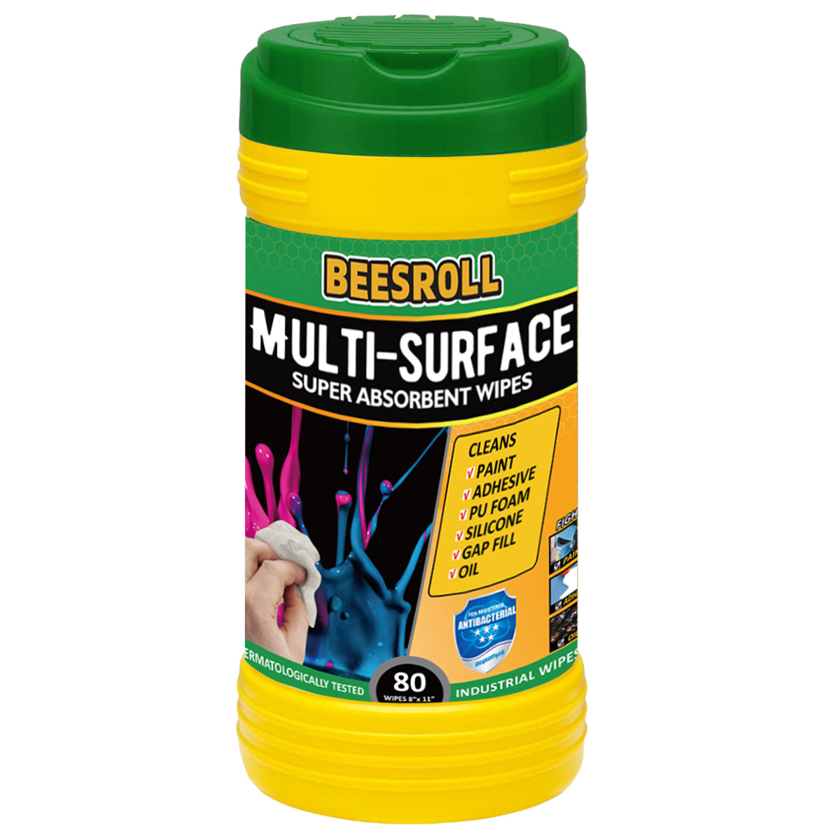 OEM Multi Surface Industry Wipe Antibacterial Heavy Duty Wipe