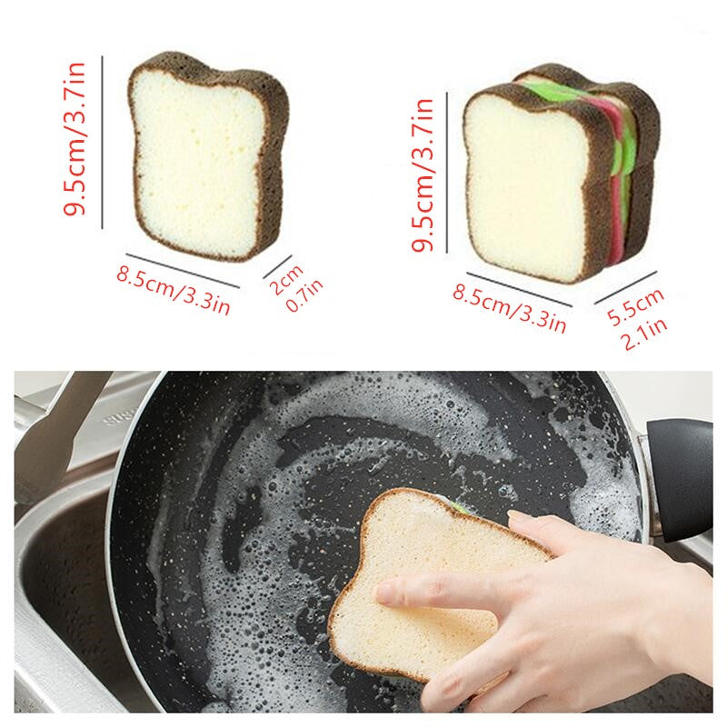 Sandwich Shape Magic Cleaning Kitchen Sponges Best Selling Products