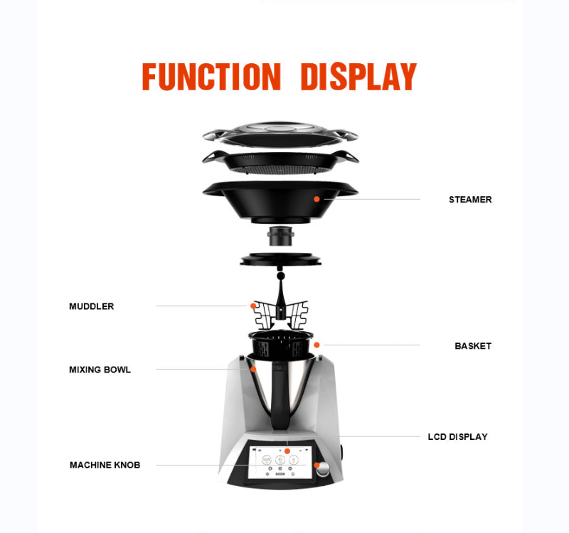 New original Multifunctional food processor stock termomix