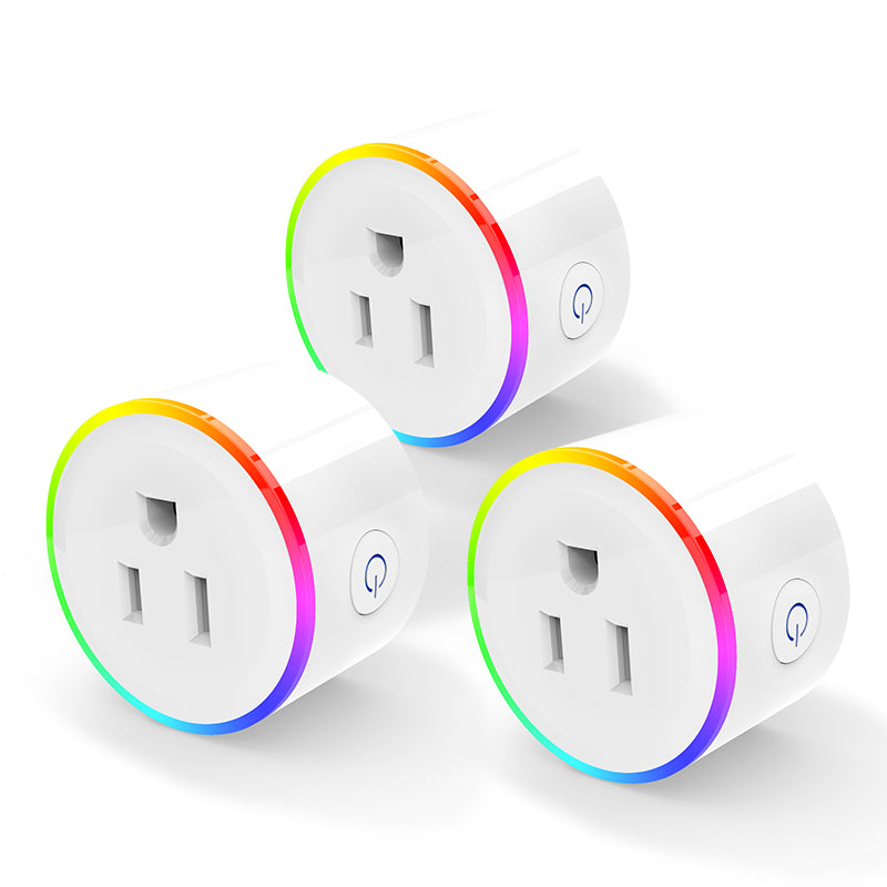 RGB wi-fi smart plug smart socket smart outlet US works