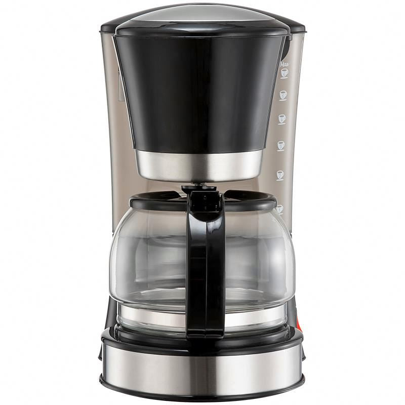 New 6 cup electric anti-drip system single brew coffee maker for cafe