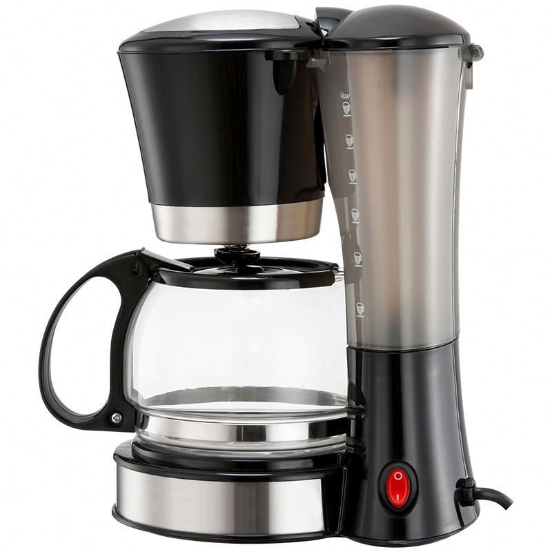 New 6 cup electric anti-drip system single brew coffee maker for cafe