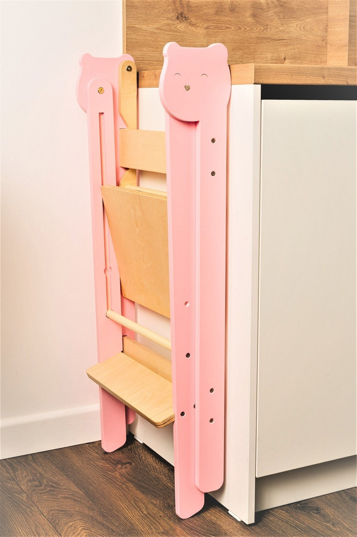 Fold Kitchen Stool Helper for Kids