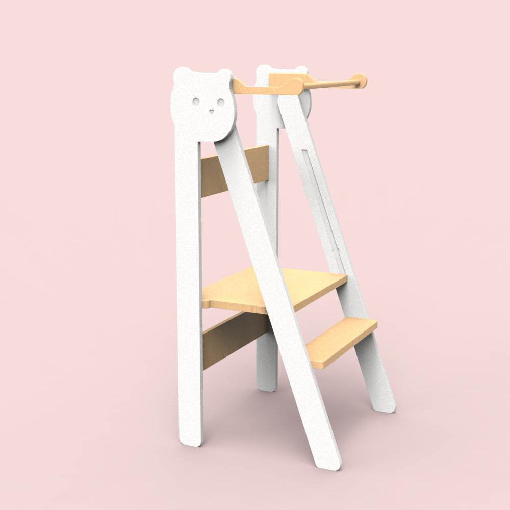 Fold Kitchen Stool Helper for Kids