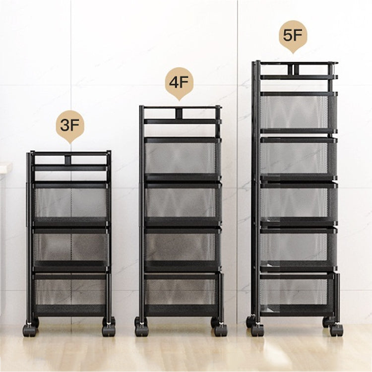 Household Storage Helper Square Rotating Rack