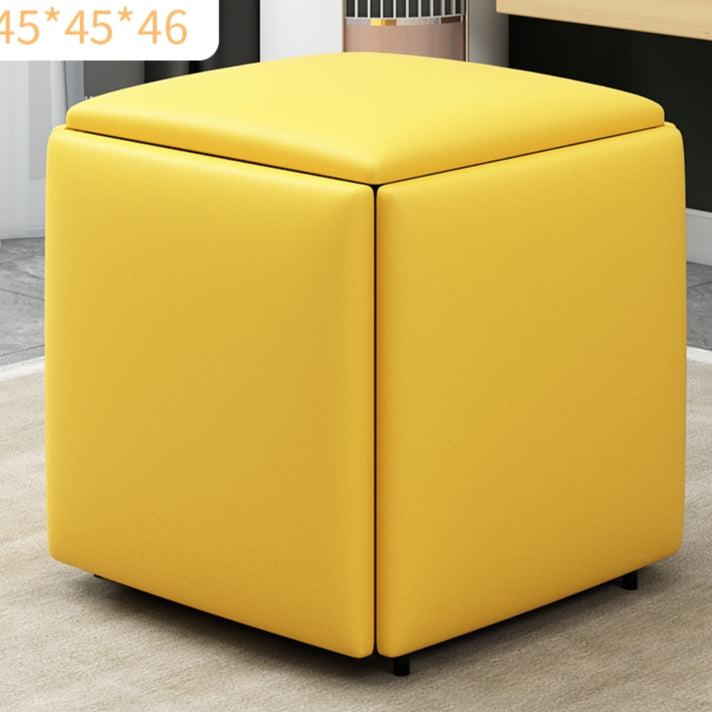 Home Rubiks Cube Combination Folding Stool Living Room