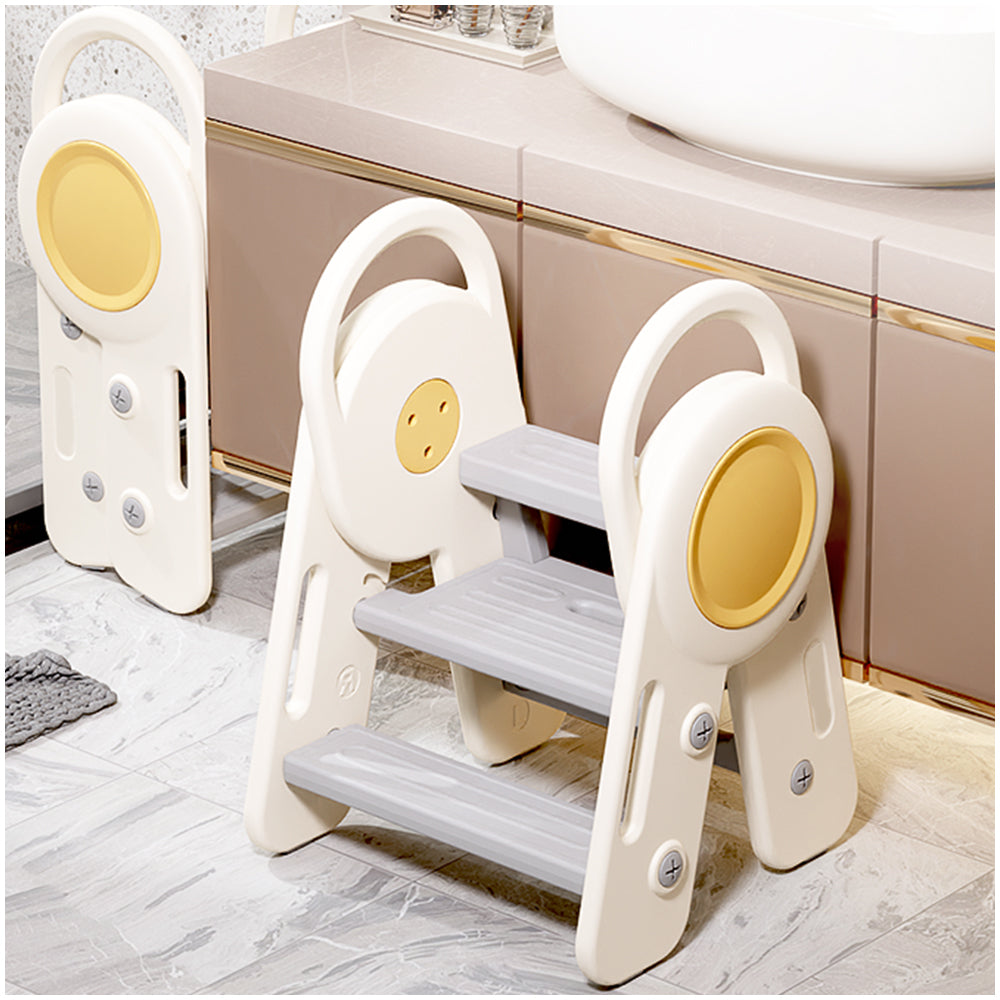 Children plastic baby toilet step ontoilet step