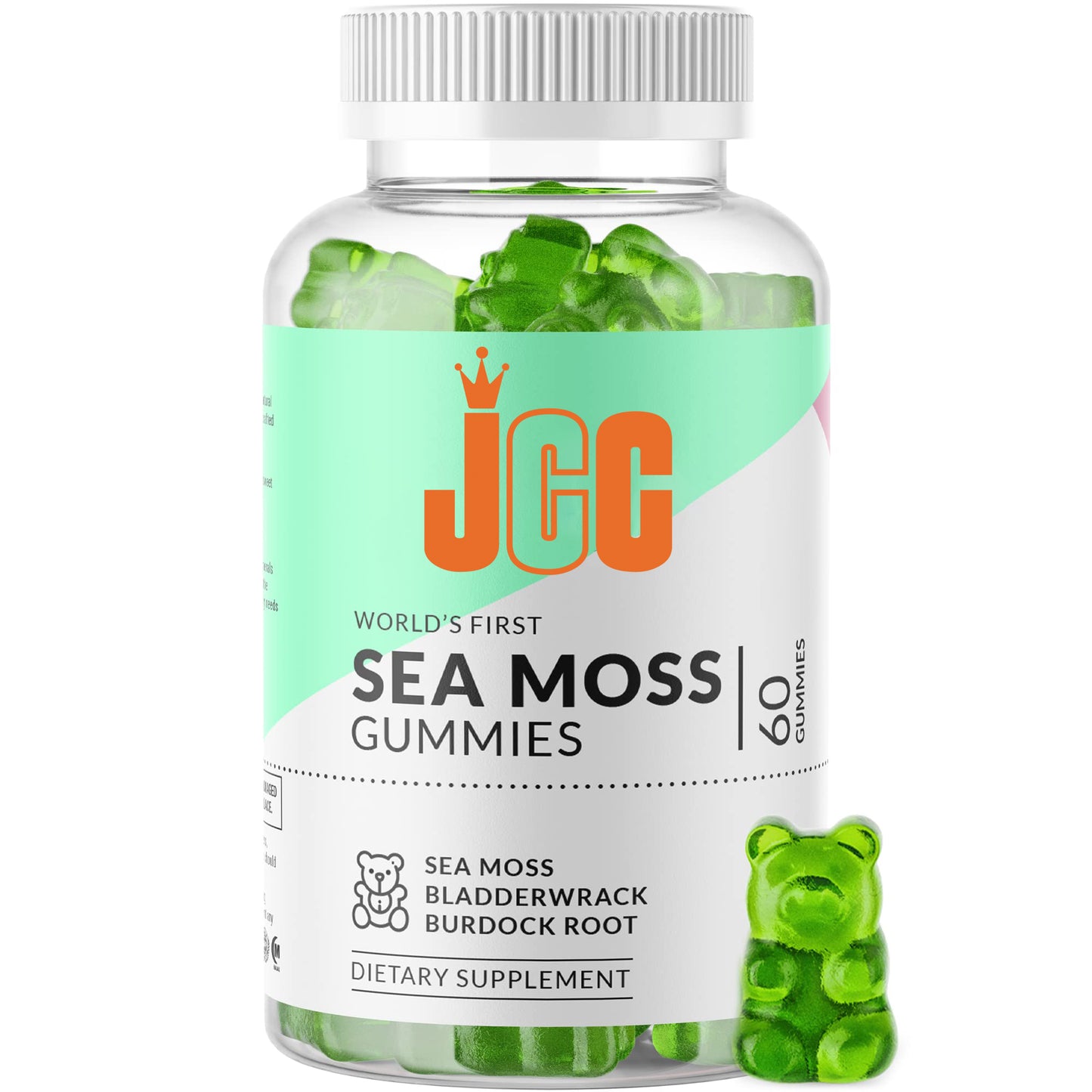 Private label Sea Moss Elderberry Gummies Vitamin C Zinc