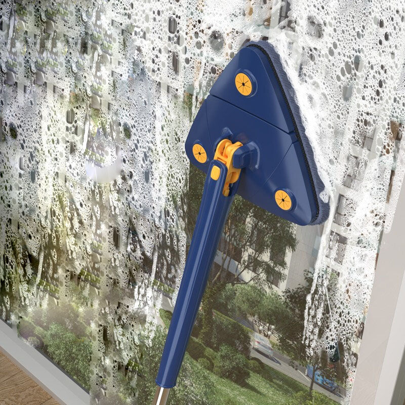 Triangle 360 Cleaning Mop Telescopic Household Ceiling