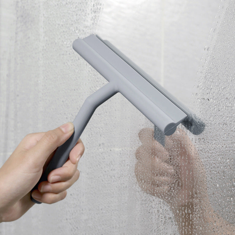 Shower Squeegee Window Glass Wiper Silicone Scraper