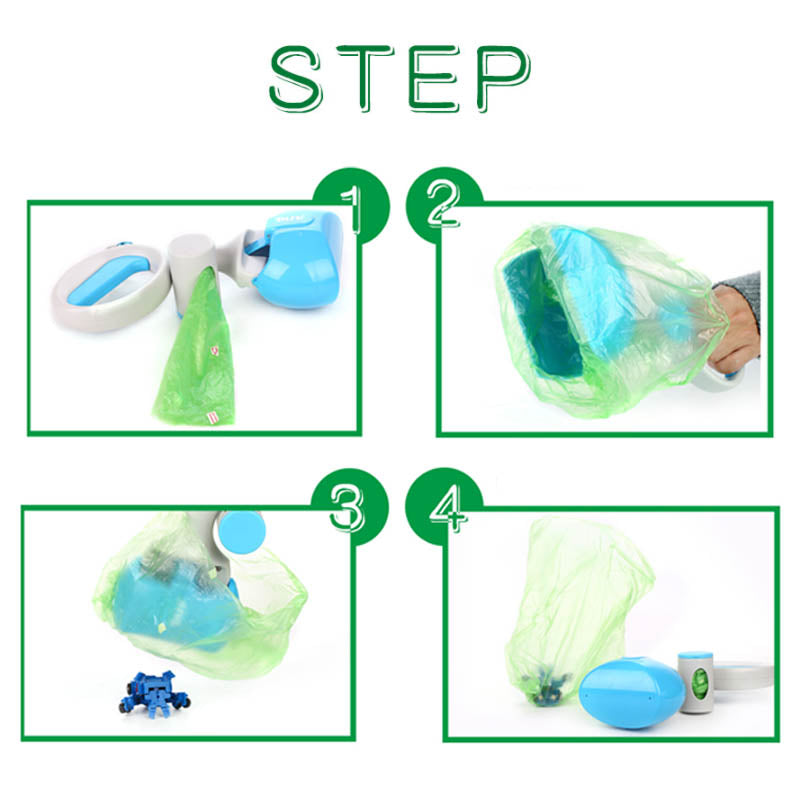 Portable Shit Pickup Remover Pooper Bags