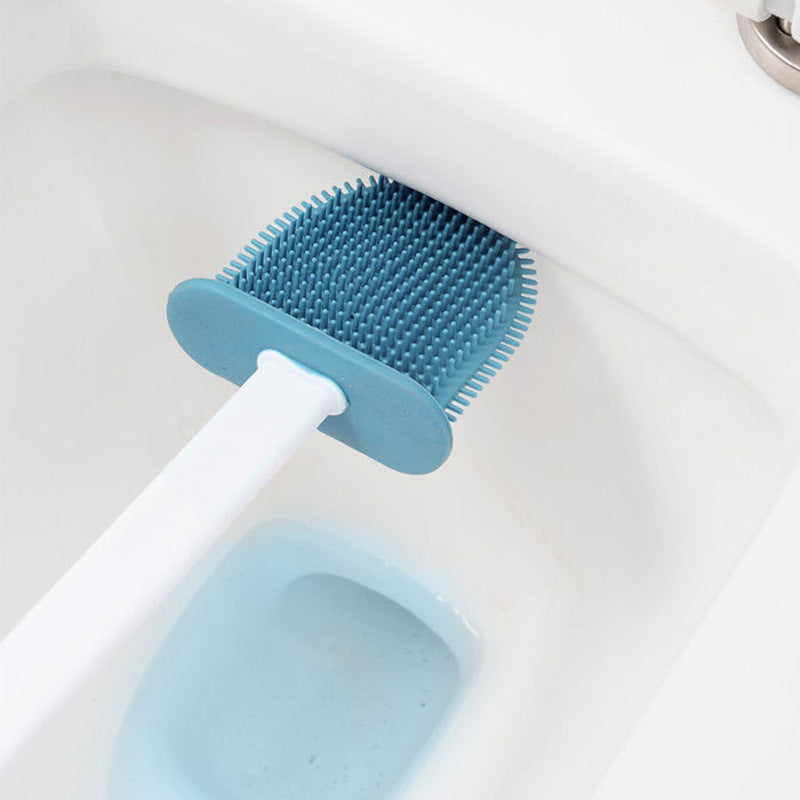 Toilet Brush Silicone Wall Mounted Rack