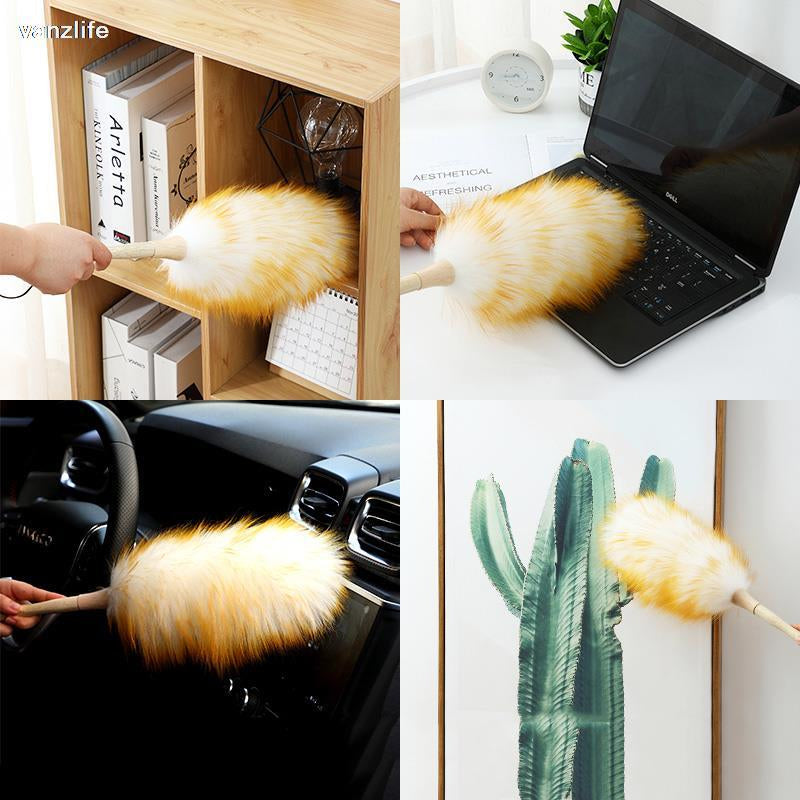 Vanzlife feather duster sweep dust ash zen son home clean