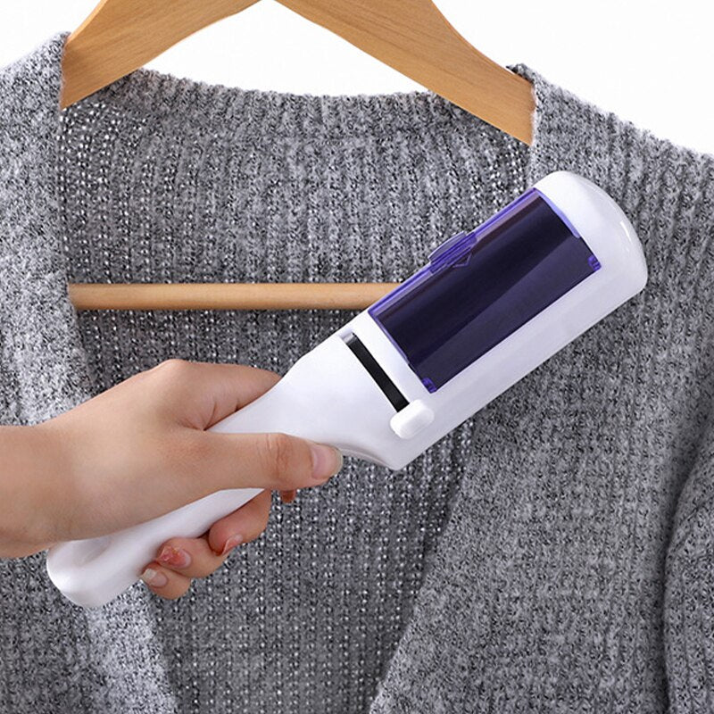 Clothes Lint Remover Electrostatic Brush Portable Coat Sweater Dry Cleaning