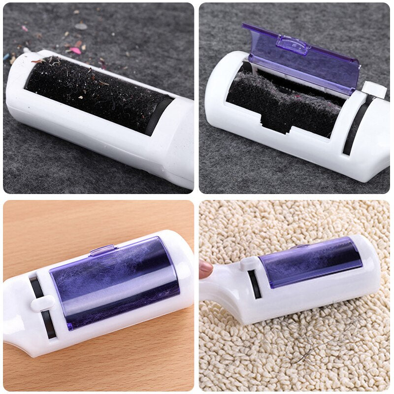 Clothes Lint Remover Electrostatic Brush Portable Coat Sweater Dry Cleaning