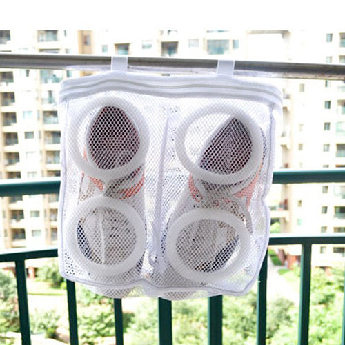 Laundry Bag Shoes Home Organizer Bag Mesh Laundry Shoes Bags