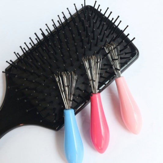 Comb Hair Brush Cleaner Plastic Handle Cleaning Brush Remover