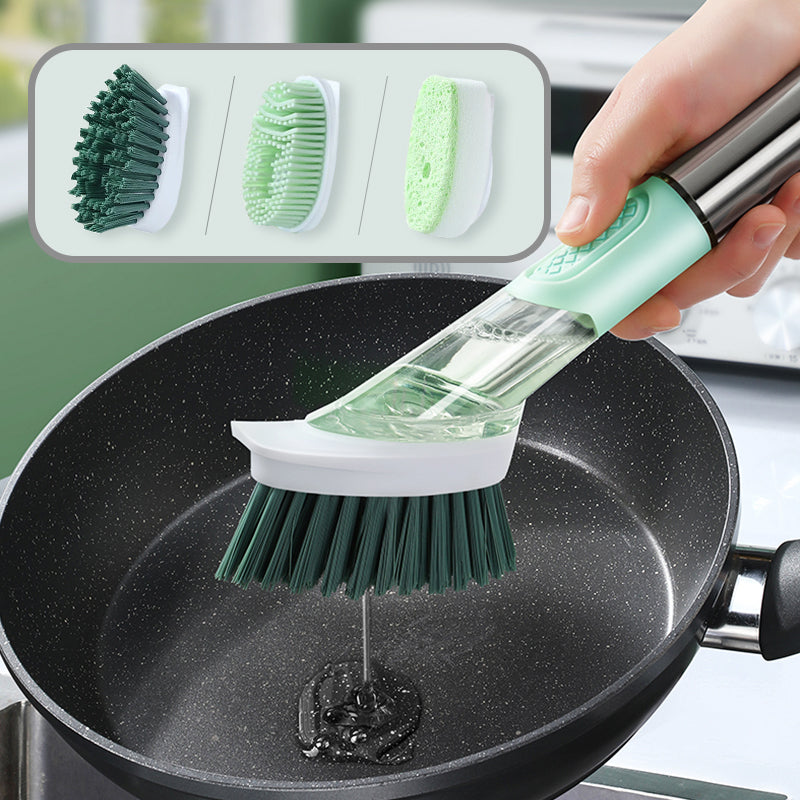 Cleaning Tools Silicone Dish Brush for Kitchen Soap