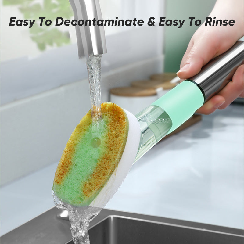 Cleaning Tools Silicone Dish Brush for Kitchen Soap