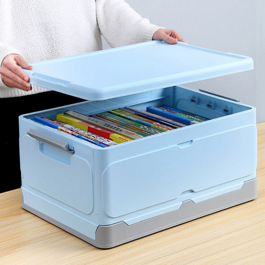 Folding Storage Box Plastic Books Toys