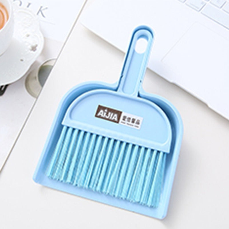 Mini Cleaning Brush Small Broom Dustpans Set Desktop