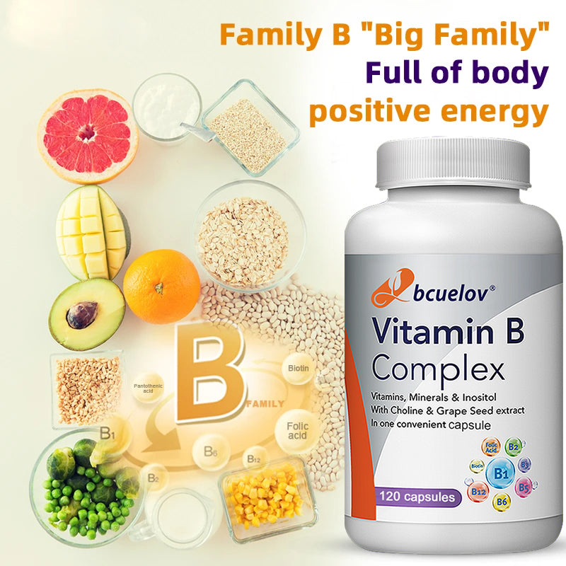 B Vitamins Promote Brain Function Concentrate Memory Increase Appetite Speed