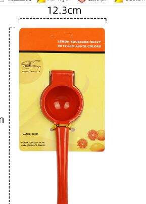 Hand Pressure Household Items Manual Lemon Squeezer