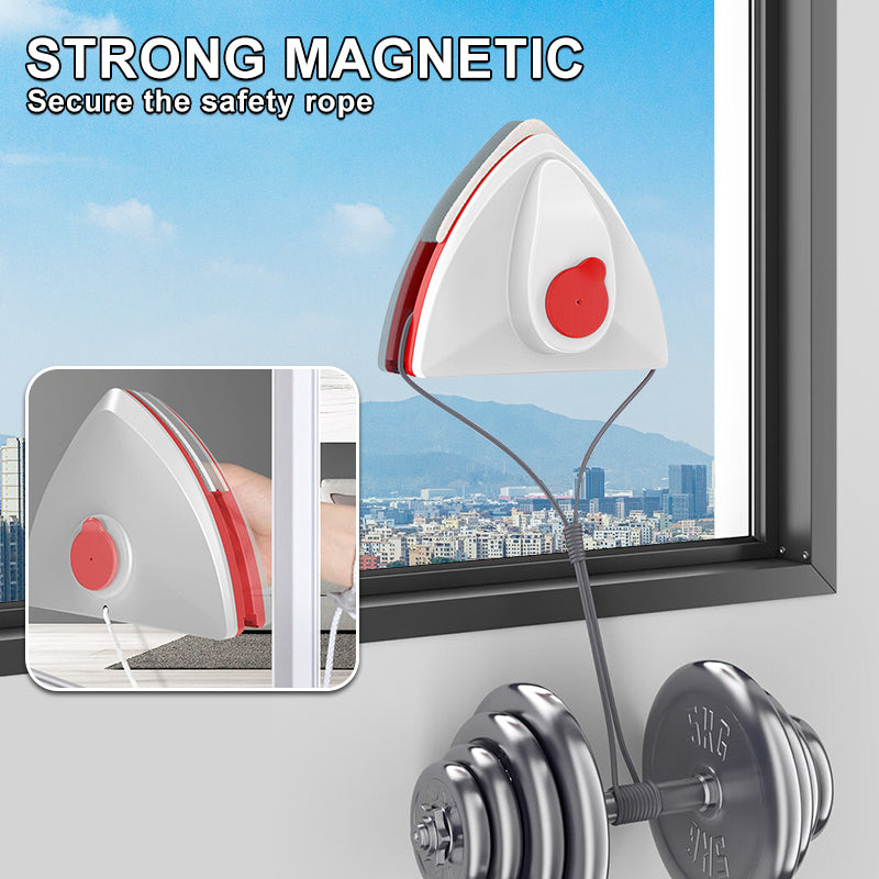 Magnetic Window Cleaner Double-Layer Glass Wiper Automatic Water