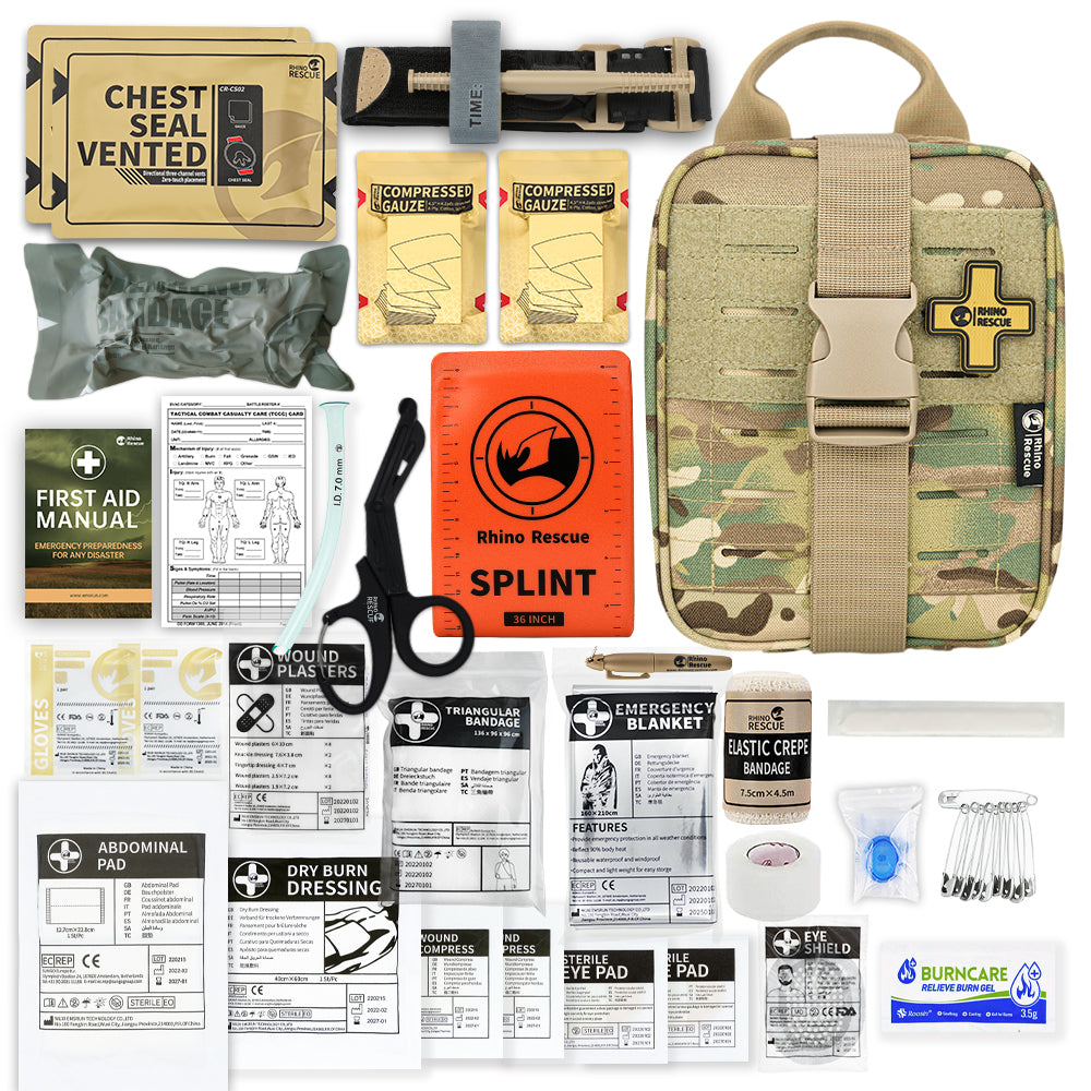 RHINO RESCUE SE IFAK Trauma Kit First Aid Medical Pouch Emergency