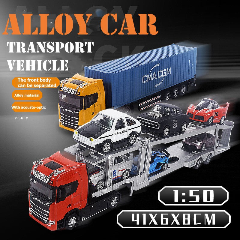 Diecast Alloy Truck Model Toy ContainerTruck