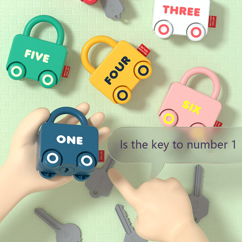 Baby Learning Lock with Key Car Games