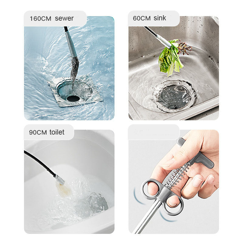 Bathroom Hair Sewer Sink Cleaning Tools