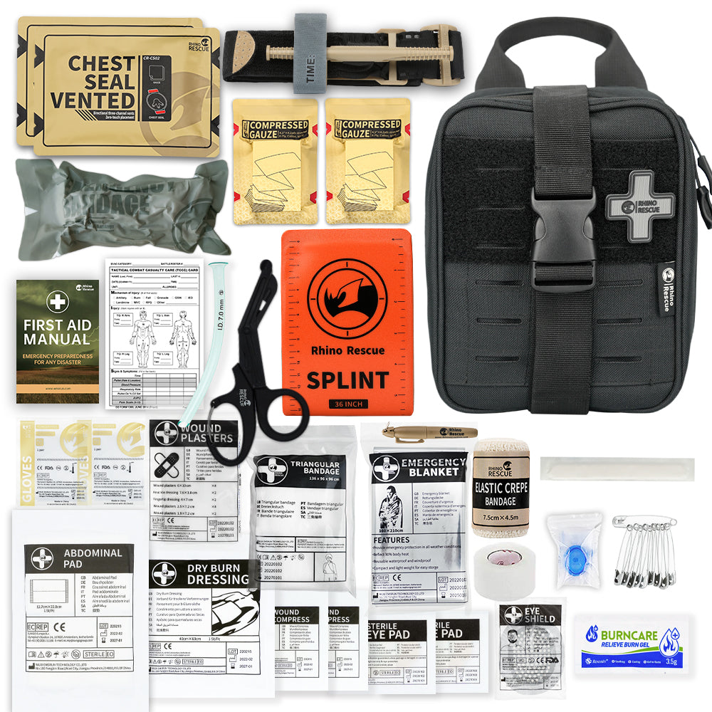 RHINO RESCUE SE IFAK Trauma Kit First Aid Medical Pouch Emergency