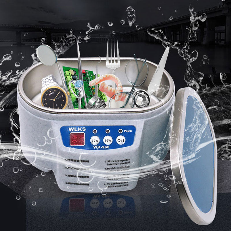 Ultrasonic Cleaner 628ml Ultrasonic Bath for Jewelry Parts