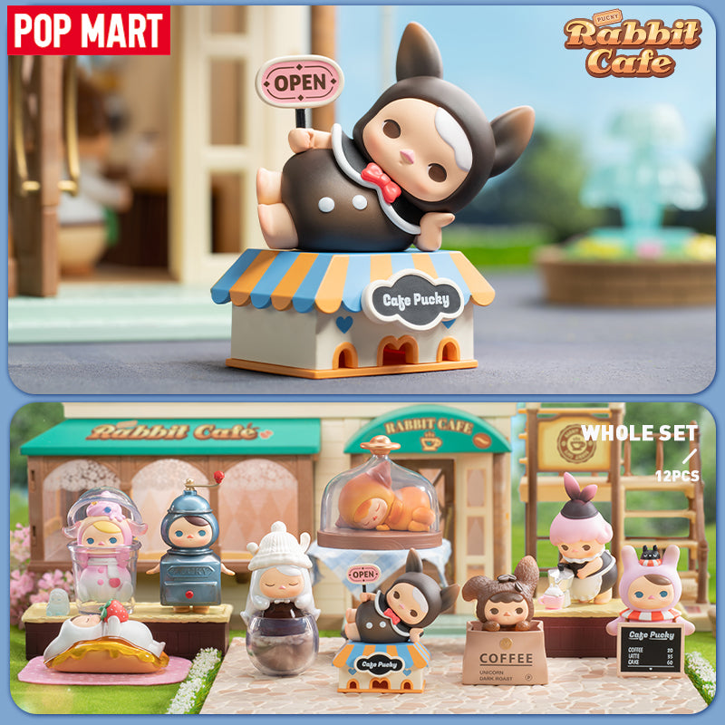 POP MART PUCKY Rabbit Cafe Series Mystery Box