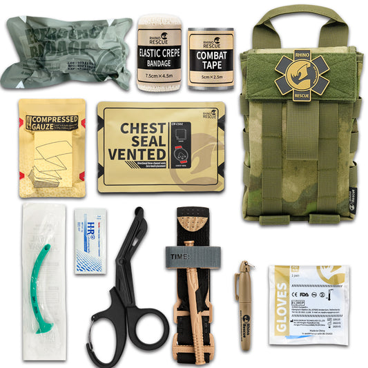 Rhino Rescue 001M IFAK Medical Pouch First Aid Kit Trauma